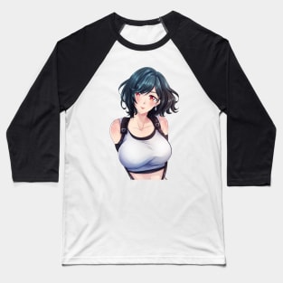 Tifa (short hair) Baseball T-Shirt